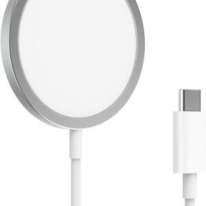 Cargador Magnético Inalámbrico Eternal – Carga Rápida con Conector USB-C (Compatible con MagSafe)