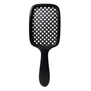 Cepillo Desenredante Ventilado Profesional – Peine Flexible Antitirones para Cabello Seco y Mojado, Diseño de Panal para Secado Rápido