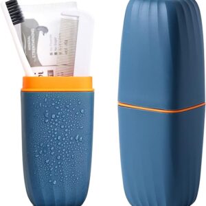 Portacepillos de Dientes Azul Petróleo – Organizador de Baño Moderno con Acabado Mate – Soporte Higiénico y Duradero para Cepillos y Pasta – Diseño Minimalista