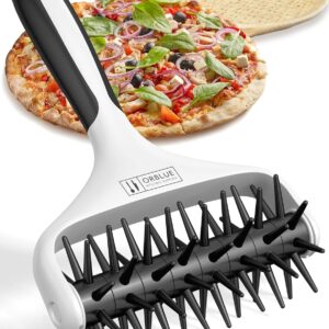 Rodillo Perforador de Masa Pro - Plástico para Pizzas y Galletas