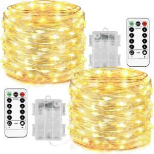 Guirnalda de Luces de Hadas LED (5m) - 50 Luces con Control Remoto y 8 Modos de Iluminación