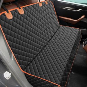 Protector de Asiento Trasero Premium para Mascotas – Cobertor Impermeable y Antideslizante para Auto