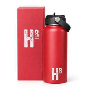 Botella Deportiva Térmica de Acero Inoxidable - Colección Premium (con Caja de Regalo)