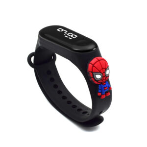 Reloj Digital LED M7 para Niños - Edición Spiderman