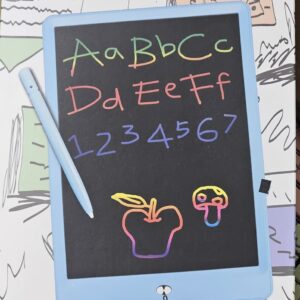 Pack de 2 Tabletas de Escritura LCD 8.5" para Niños | Tablero de Dibujo Digital Colorido y Reutilizable | Pizarra Mágica Electrónica con Botón de Borrado y Bloqueo | Juguete Educativo y Sensorial Dica Store