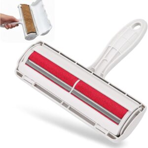 Rodillo Removedor de Pelusa y Pelos de Mascota Reutilizable | Roller Autolimpiable para Ropa, Muebles y Alfombras | Quita Pelos de Perro y Gato de Alta Eficiencia