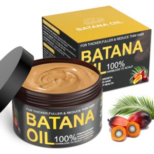 Crema de Aceite de Batana 100% Orgánico y Sin Refinar (100g / 3.4 fl oz) | Tratamiento Intensivo para Crecimiento Capilar