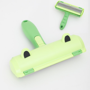 Rodillo Removedor de Pelo de Mascotas Extra Pegajoso | Roller de Pelusa Reutilizable y Lavable | Herramienta de Limpieza para Muebles, Sofás y Alfombras | Diseño Ergonómico Verde