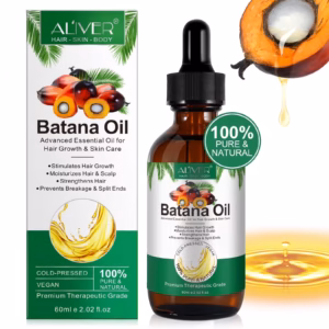 Aceite de Batana Vegano Aliver (60 ml) | Tratamiento Natural para Crecimiento y Fortalecimiento Capilar