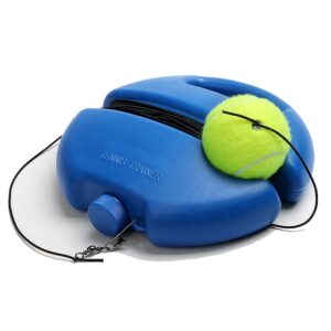 Entrenador de Tenis Solo con Pelota de Rebote | Kit de Práctica de Tenis con Cuerda Elástica | Equipo Portátil de Entrenamiento para Niños y Adultos | Herramienta de Rebote para Práctica en Casa Dica Store