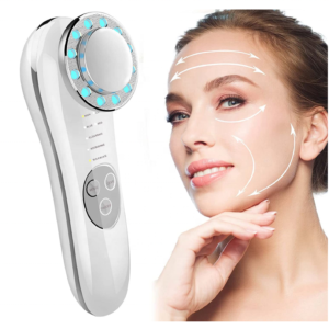 Dispositivo de Galvánica Facial ES-1022 | Masajeador de Microcorriente y Terapia de Fotones para Rejuvenecimiento Facial