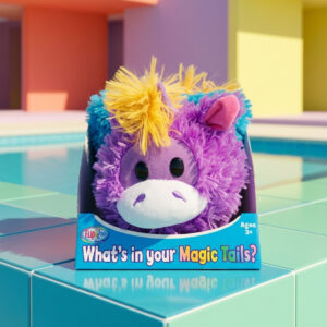 Flip a Zoo Magic Tails Lion Unicorn – Reversible Plush Toy