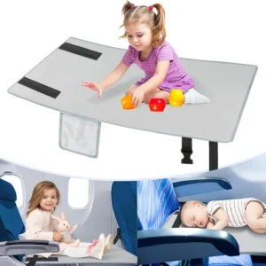 Toddler Airplane Seat Extender Travel Bed Kids Flight Footrest Portable Soft New